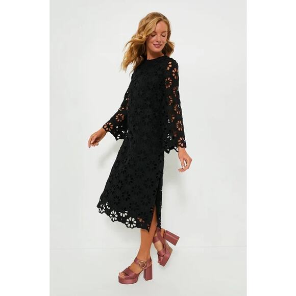 TUCKERNUCK Noir Eyelet Hutton Dress NWT Size XL - Picture 3 of 9